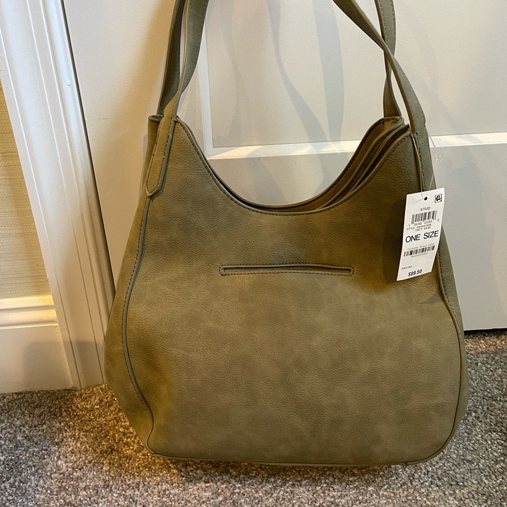 Olive Green Shoulder Bag - Picture 2 of 3